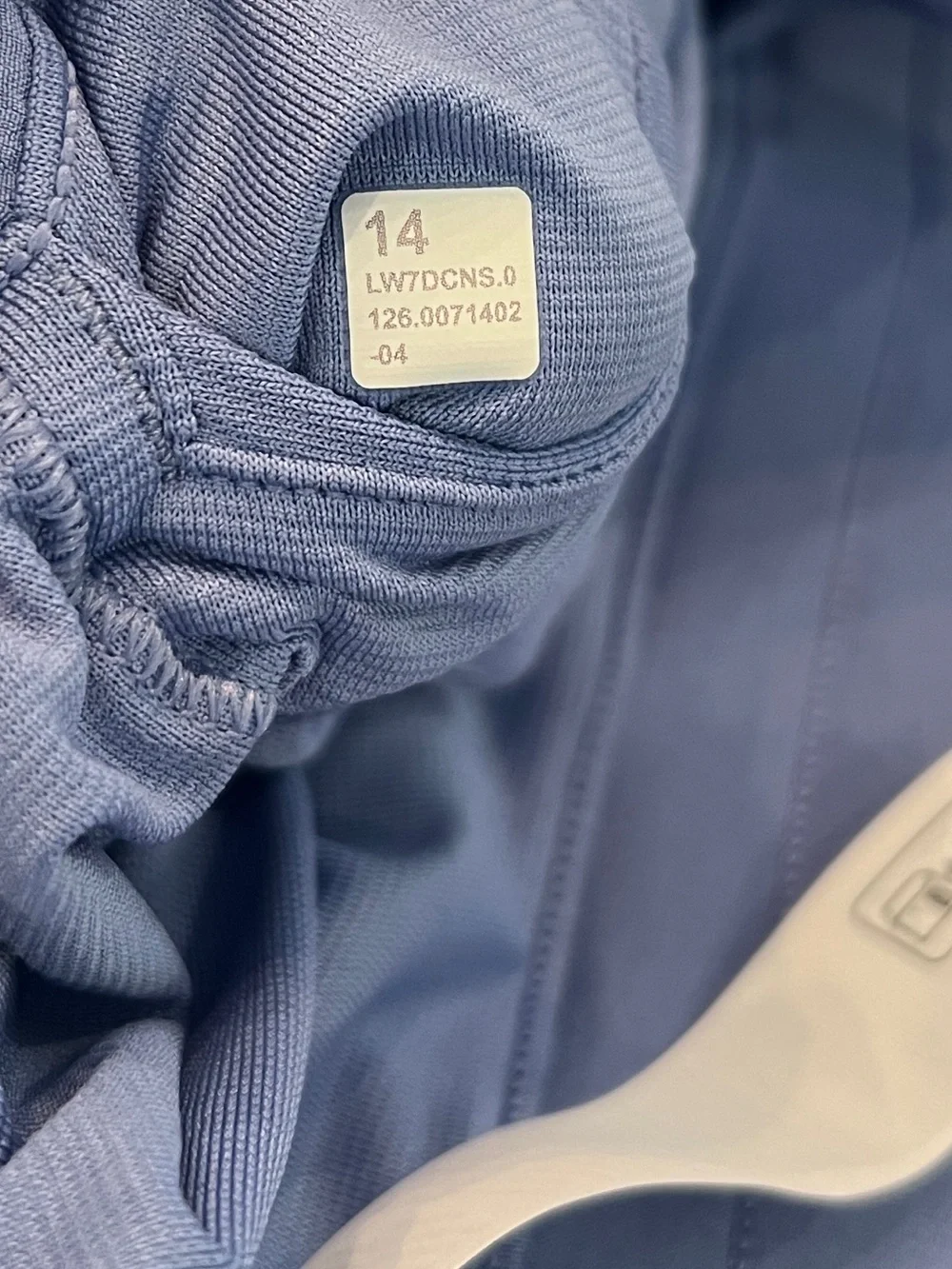 Lululemon NWT Hotty Hot High-Rise Lined Short 4" Prep Blue - Picture 10 of 10